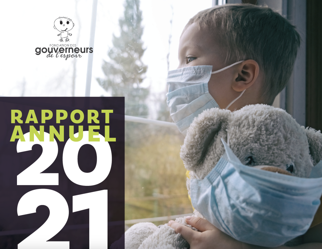 Rapport annuel 2021 - Gouverneurs de l'espoir